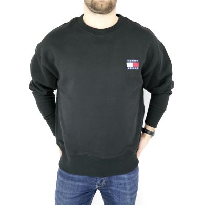 TOMMY HILFIGER bluza męska czarna BLTH12 | Grishop | Bluzy
