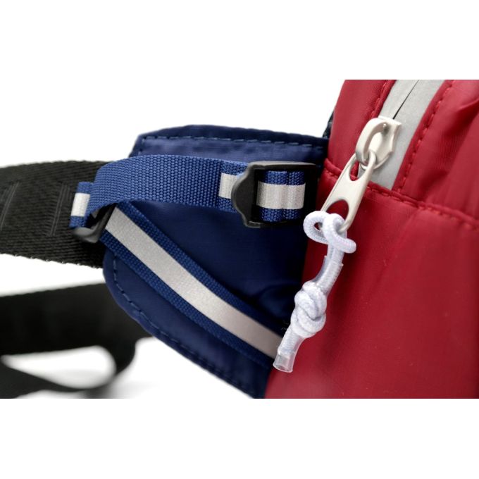 Tommy Hilfiger Nerka Torba damska męska granat czerwień T01 | Grishop | Galanteria i dodatki