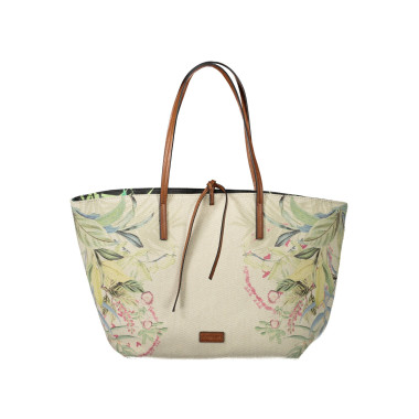 DESIGUAL Torebka torba damska beżowa czarna 2w1 TODS22