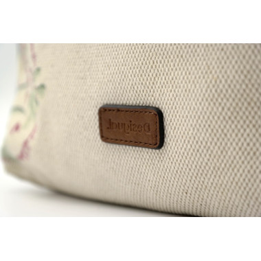 DESIGUAL Torebka torba damska beżowa czarna 2w1 TODS22