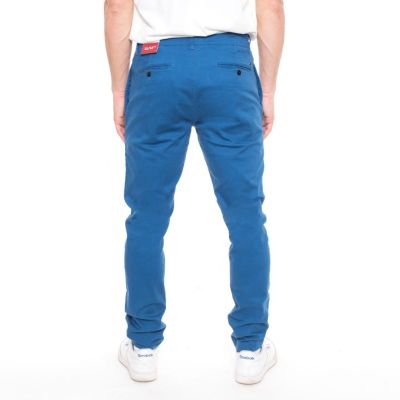 TOMMY HILFIGER Spodnie chinosy męskie niebieskie STH04 | Sklep GriShop.eu | Spodnie
