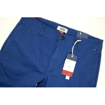 TOMMY HILFIGER Spodnie chinosy męskie niebieskie STH04 | Sklep GriShop.eu | Spodnie