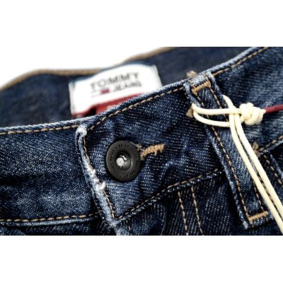 TOMMY HILFIGER Spodnie męskie jeansy granat STH05 | Sklep GriShop.eu | Jeansy