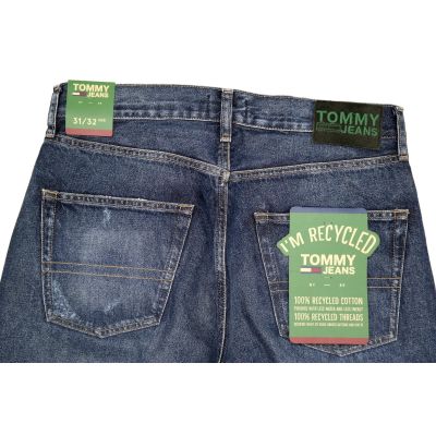 TOMMY HILFIGER Spodnie męskie jeansy granat STH05 | Sklep GriShop.eu | Jeansy