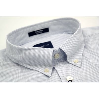 GANT Koszula męska krata niebieska KGT05 | Sklep GriShop.eu | Koszule