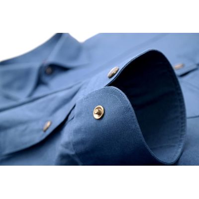 DANIEL BESSI Koszula męska fb836 morski napy | Sklep GriShop.eu | Koszule