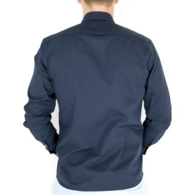 DANIEL BESSI Koszula męska fb837 granat napy | Sklep GriShop.eu | Koszule