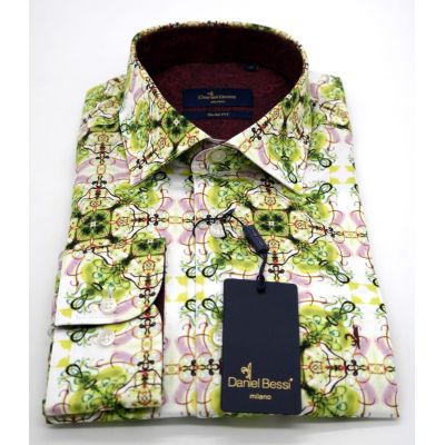 DANIEL BESSI Koszula męska fb489 styl włoski | Sklep GriShop.eu | Koszule